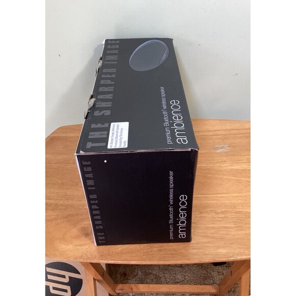 Sharper Image Ambience Premium Bluetooth Wireless Speaker Black Tested & Works - Picture 9 of 10